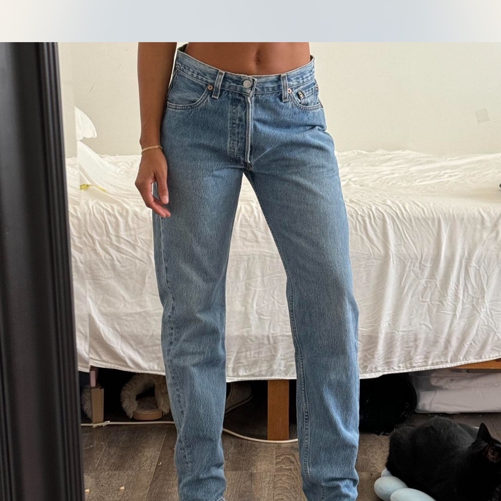 Levi's Women's Straight Leg Blue Jeans